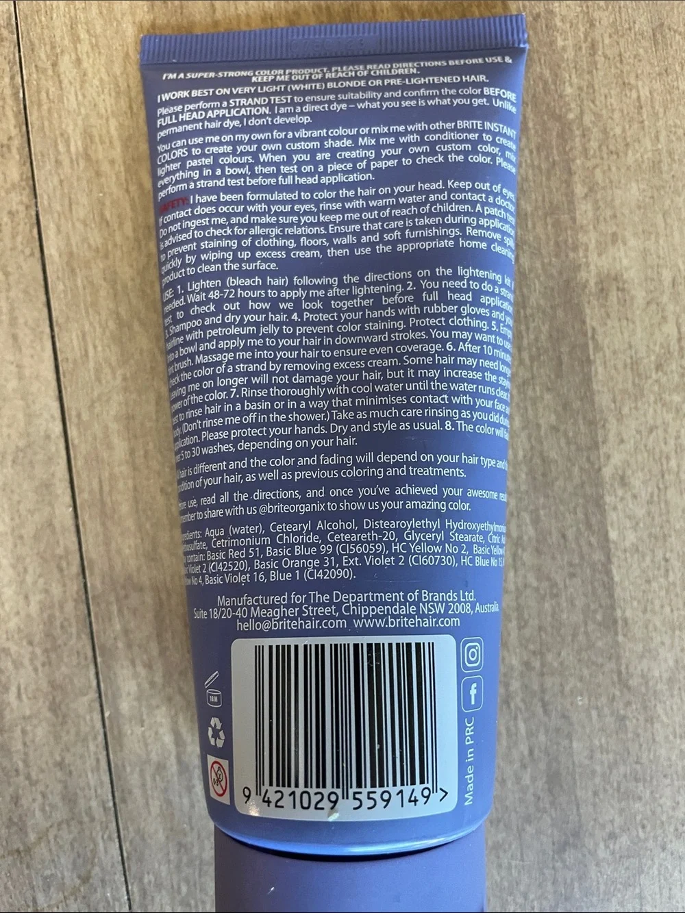 Lot of 5 Semi Permanent Hair Dye. Various Brands. New Unopened Items.